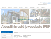 Tablet Screenshot of merituuli.com